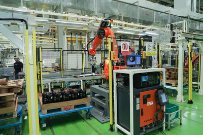 5G機械臂在美的泰國工廠的應用與網絡技術開發展望